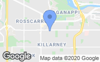 Map of Glengarry, AB